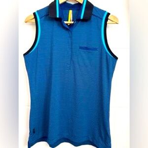 LOLE women’s small collared sleeveless top